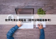 软件开发公司起名（软件公司起名参考）