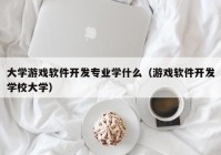 大学游戏软件开发专业学什么（游戏软件开发学校大学）